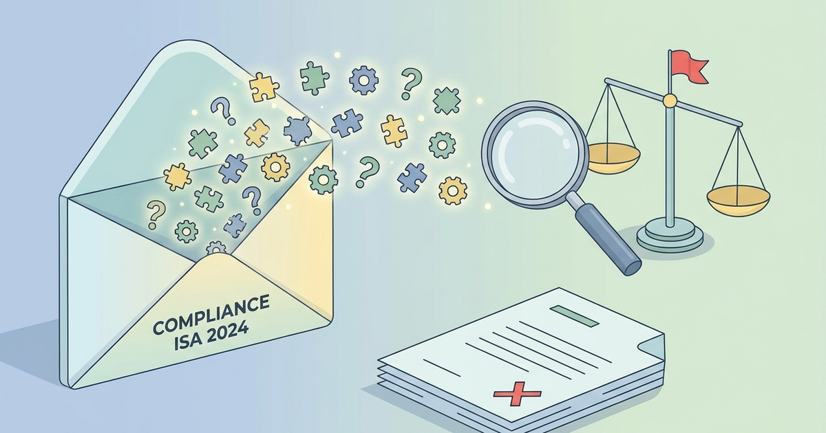 Lettere compliance ISA 2024: 25 anomalie, rischi e come rispondere
